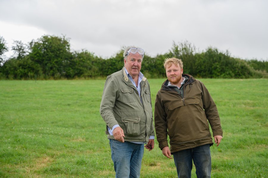 Jeremy Clarkson and Kaleb Cooper
