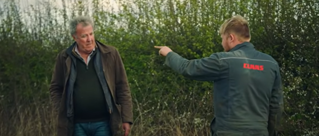 Jeremy Clarkson and Kaleb Cooper