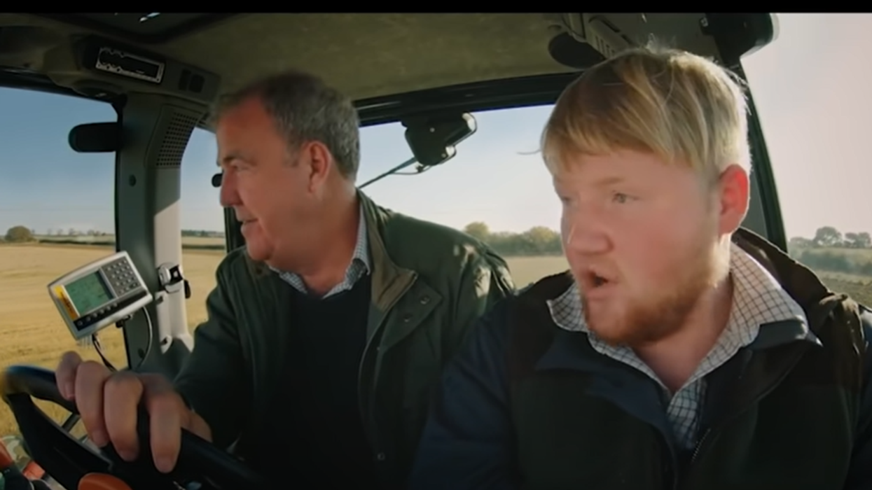 Jeremy Clarkson and Kaleb Cooper