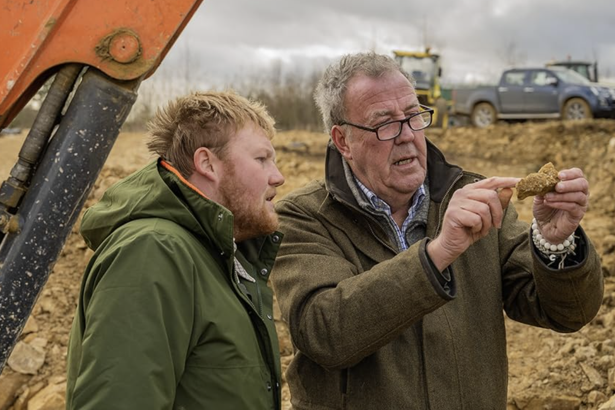 Jeremy Clarkson and Kaleb Cooper