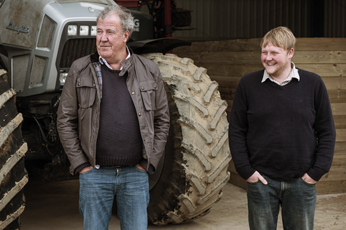Jeremy Clarkson and Kaleb Cooper