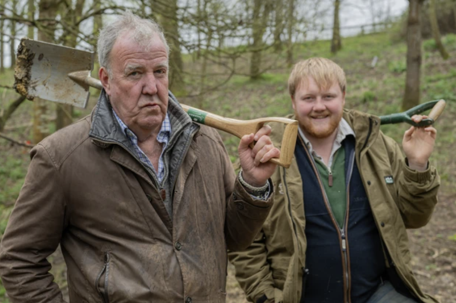 Jeremy Clarkson and Kaleb Cooper