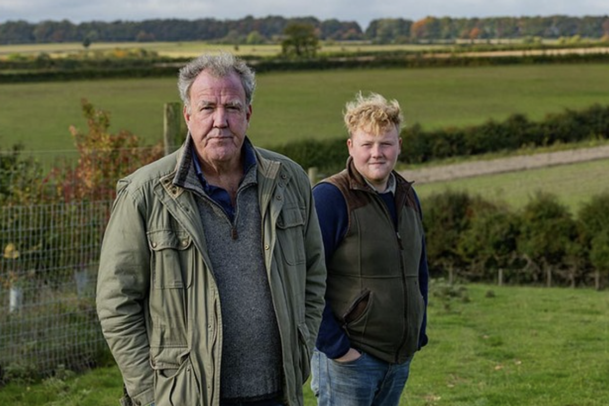 Jeremy Clarkson and Kaleb Cooper