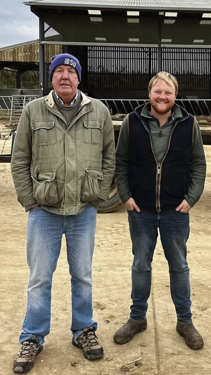 Jeremy Clarkson and Kaleb Cooper