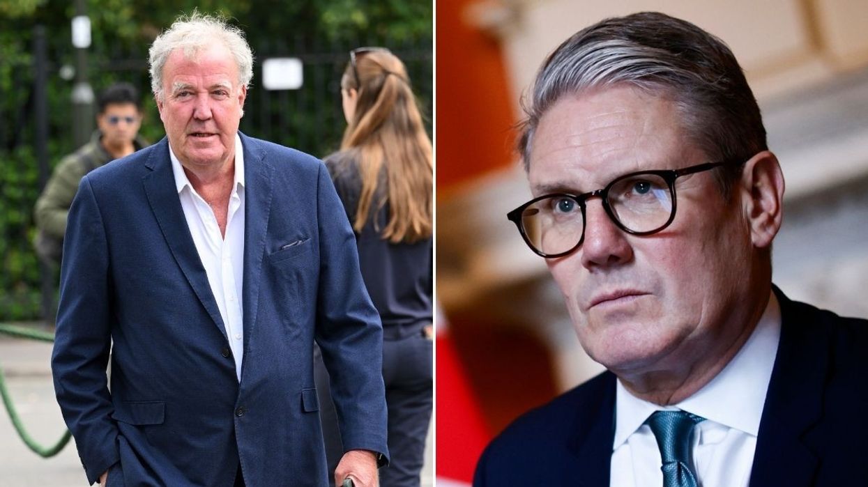 Jeremy Clarkson and Keir Starmer