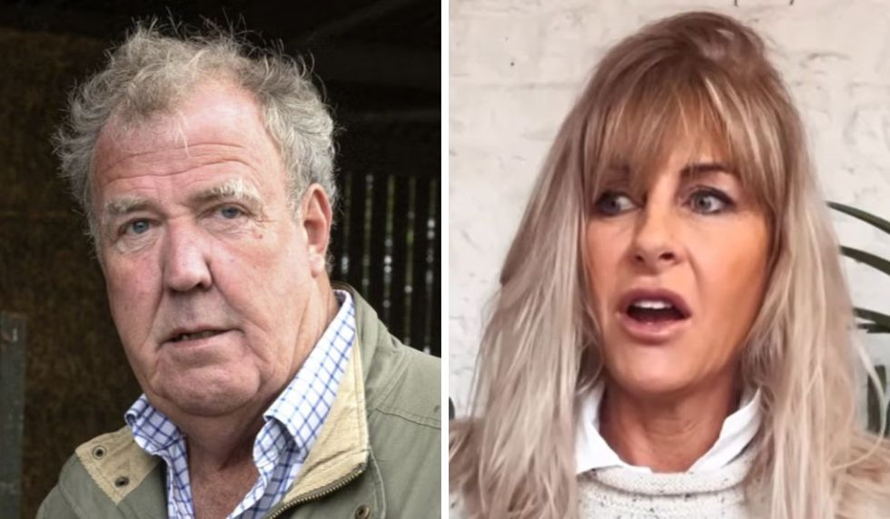 Jeremy Clarkson and Lisa Hogan