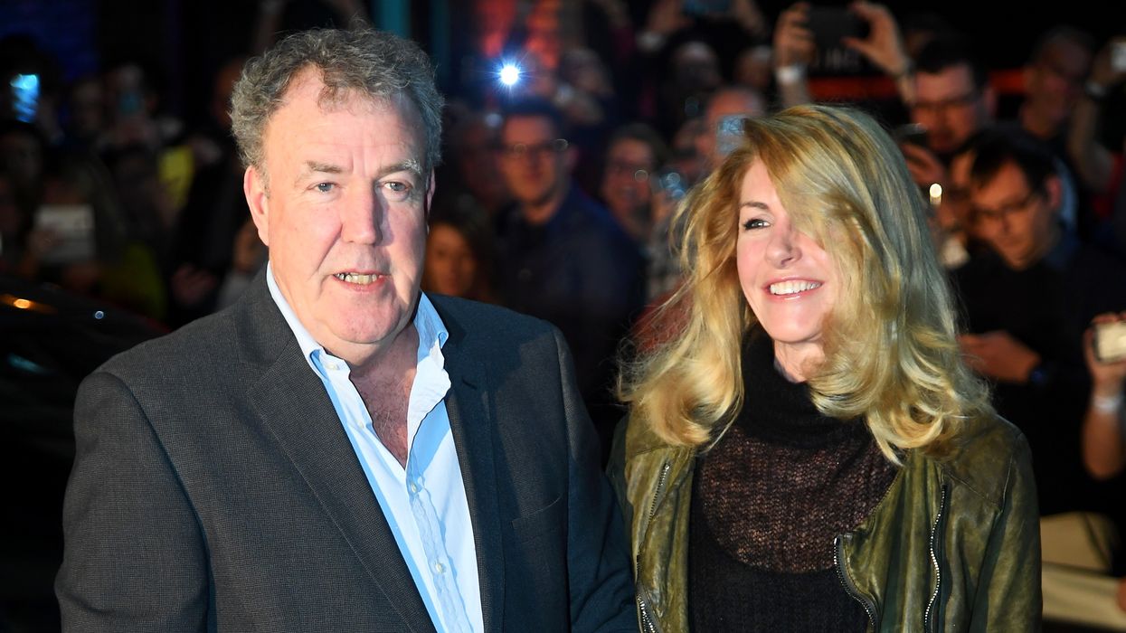Jeremy Clarkson and Lisa Hogan