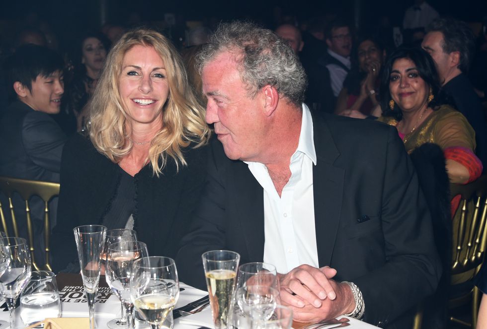Jeremy Clarkson and Lisa Hogan