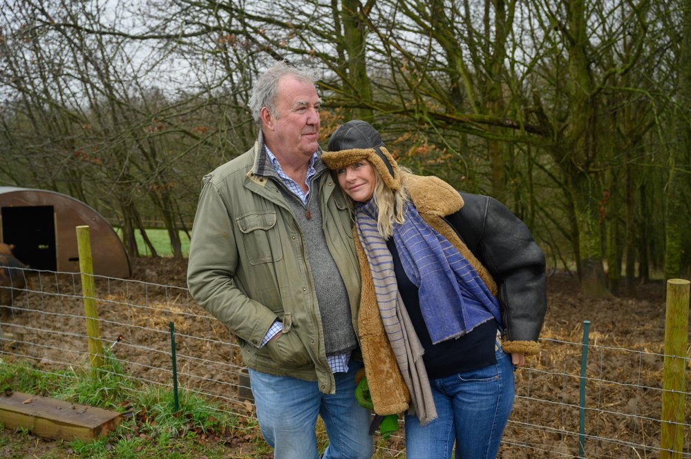 Jeremy Clarkson and Lisa Hogan