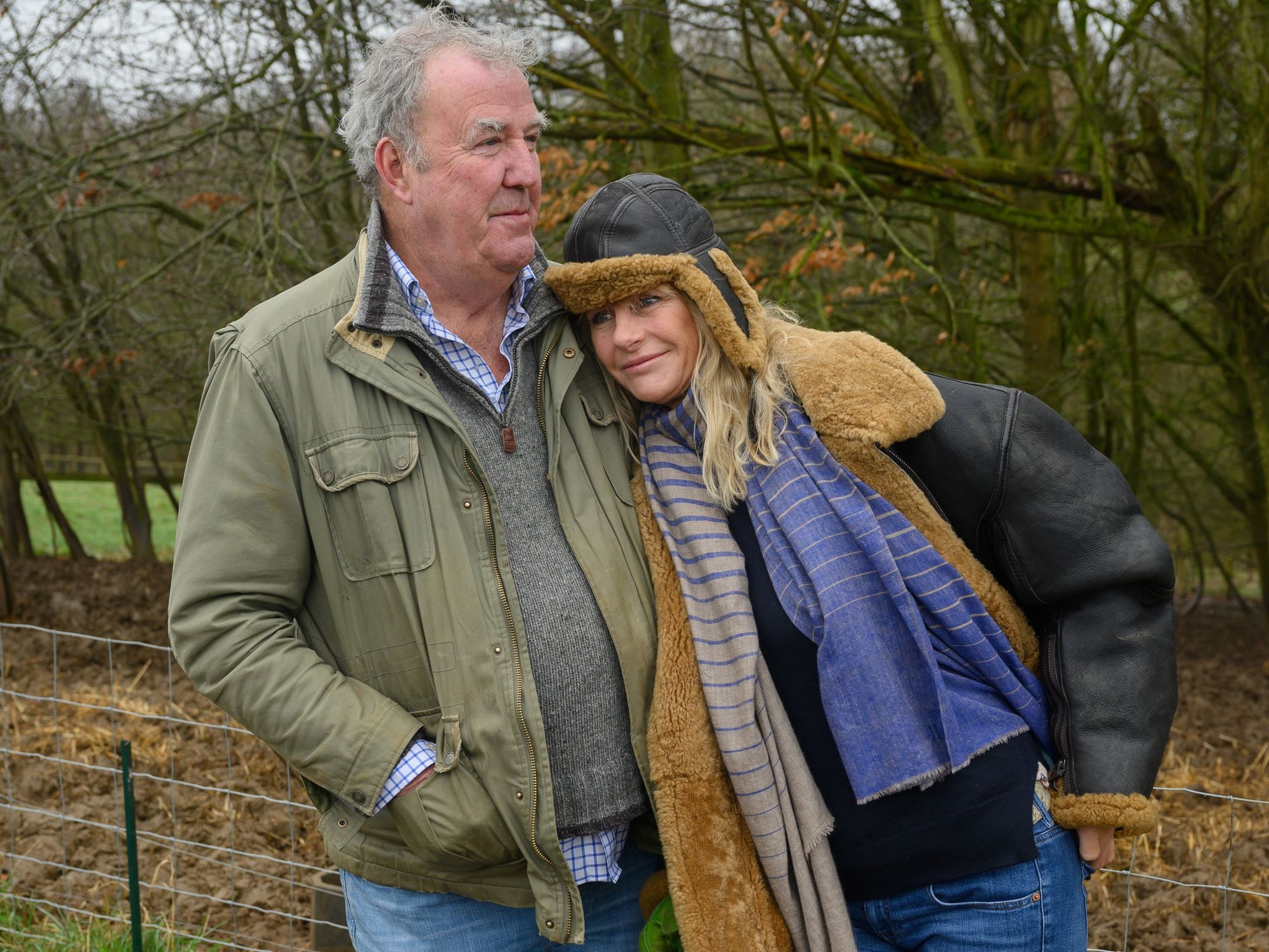 Jeremy Clarkson and Lisa Hogan