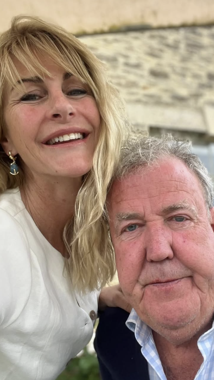 Jeremy Clarkson and Lisa Hogan
