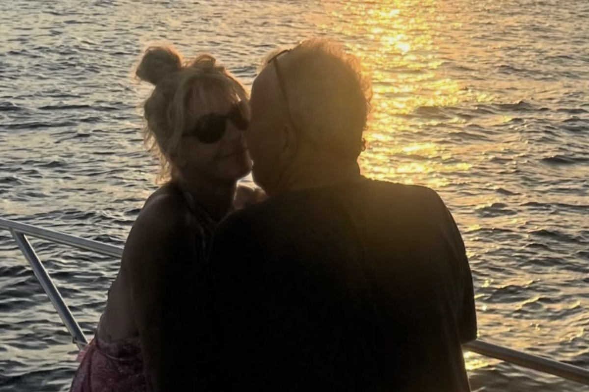 Jeremy Clarkson and Lisa Hogan