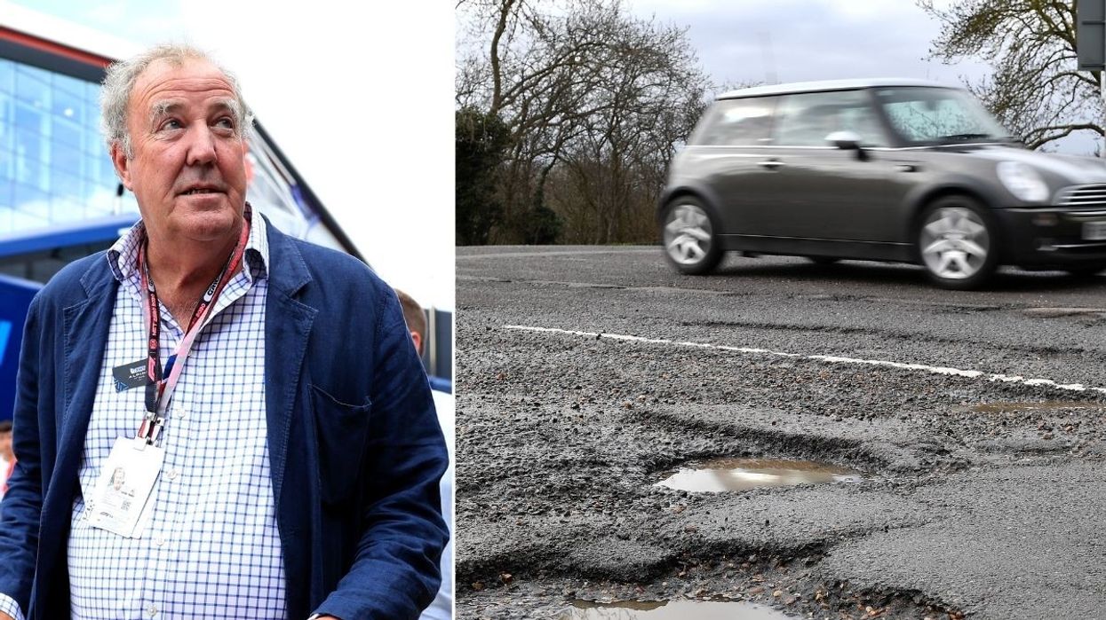 Jeremy Clarkson and potholes