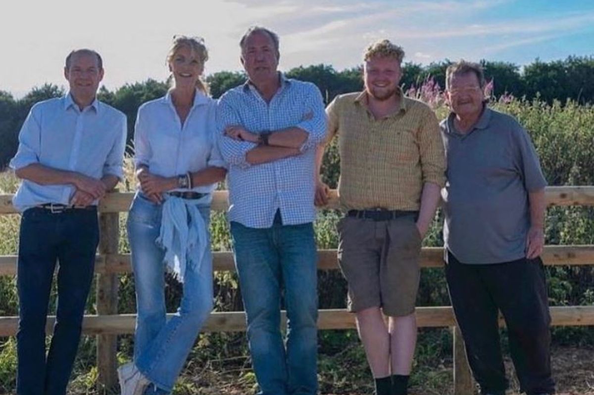 Jeremy Clarkson and the Diddly Squat 'family'