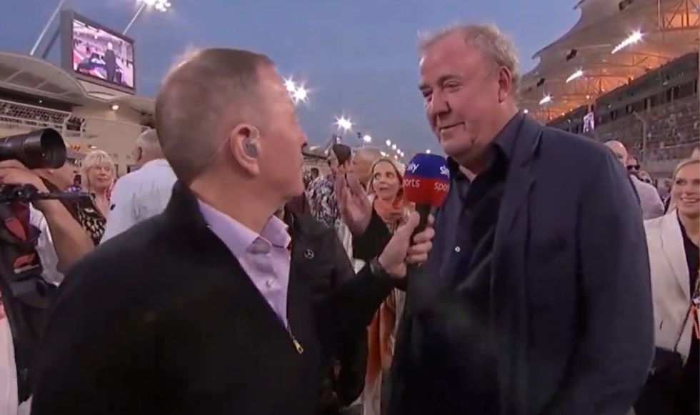 Jeremy Clarkson cheekily put his money on Adrian Newey over any driver