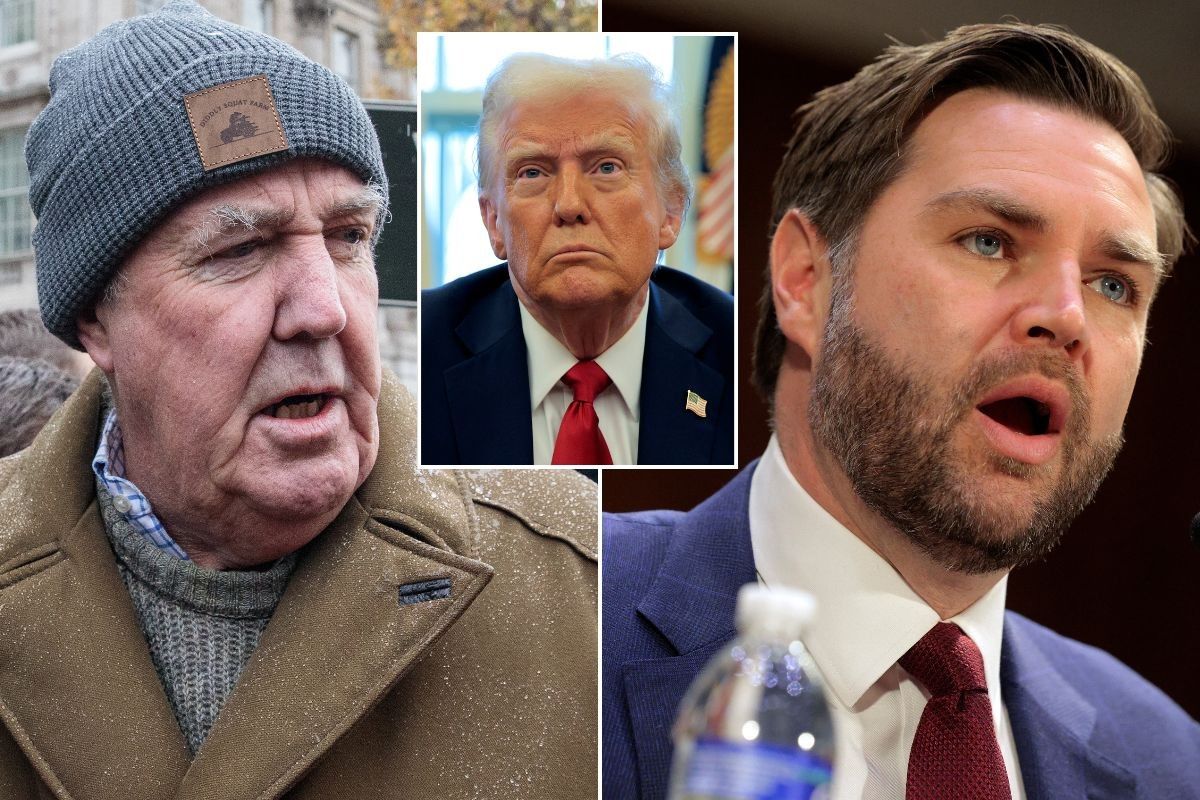 Jeremy Clarkson, Donald Trump, JD Vance