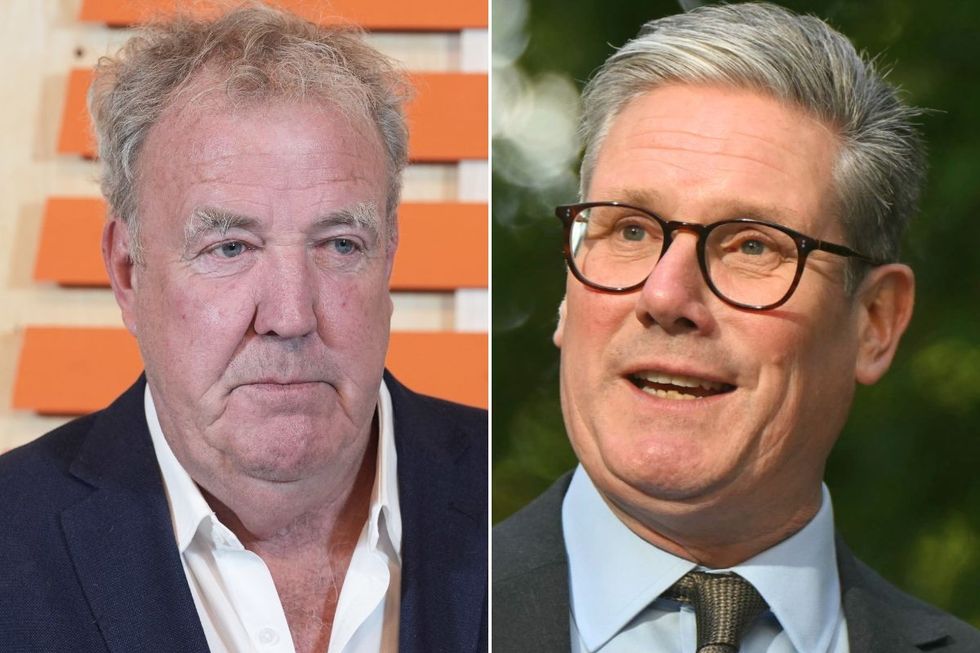 Jeremy Clarkson has hit out at Keir Starmer