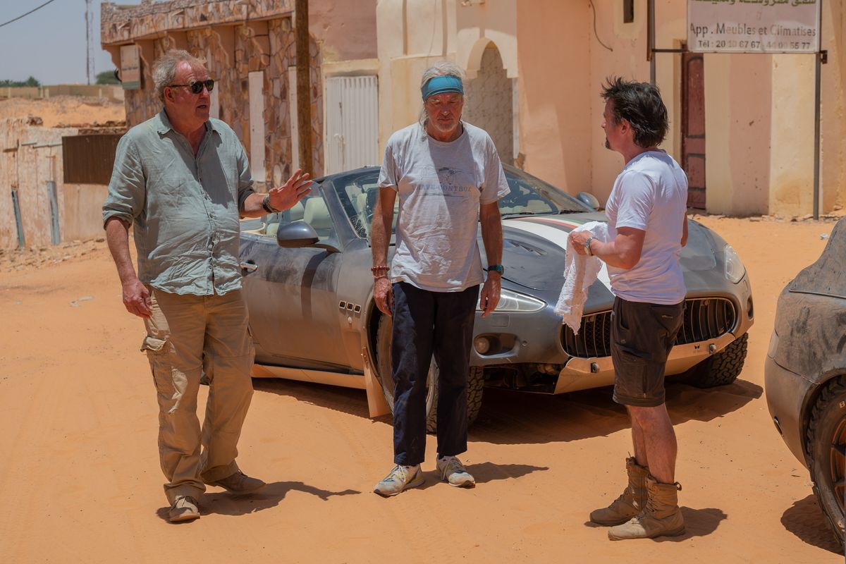 Jeremy Clarkson, James May and Richard Hammond