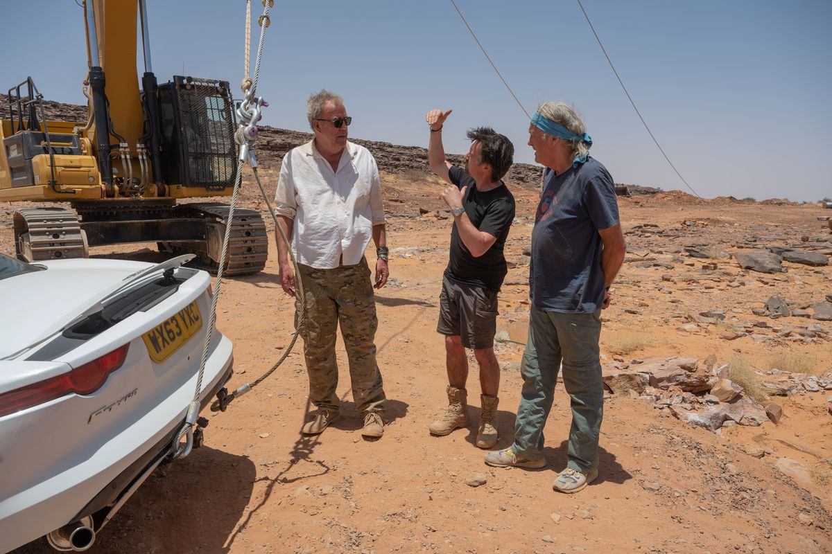 Jeremy Clarkson, James May and Richard Hammond