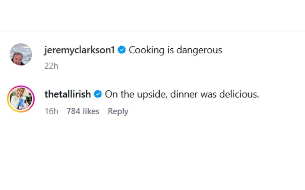 Jeremy Clarkson post