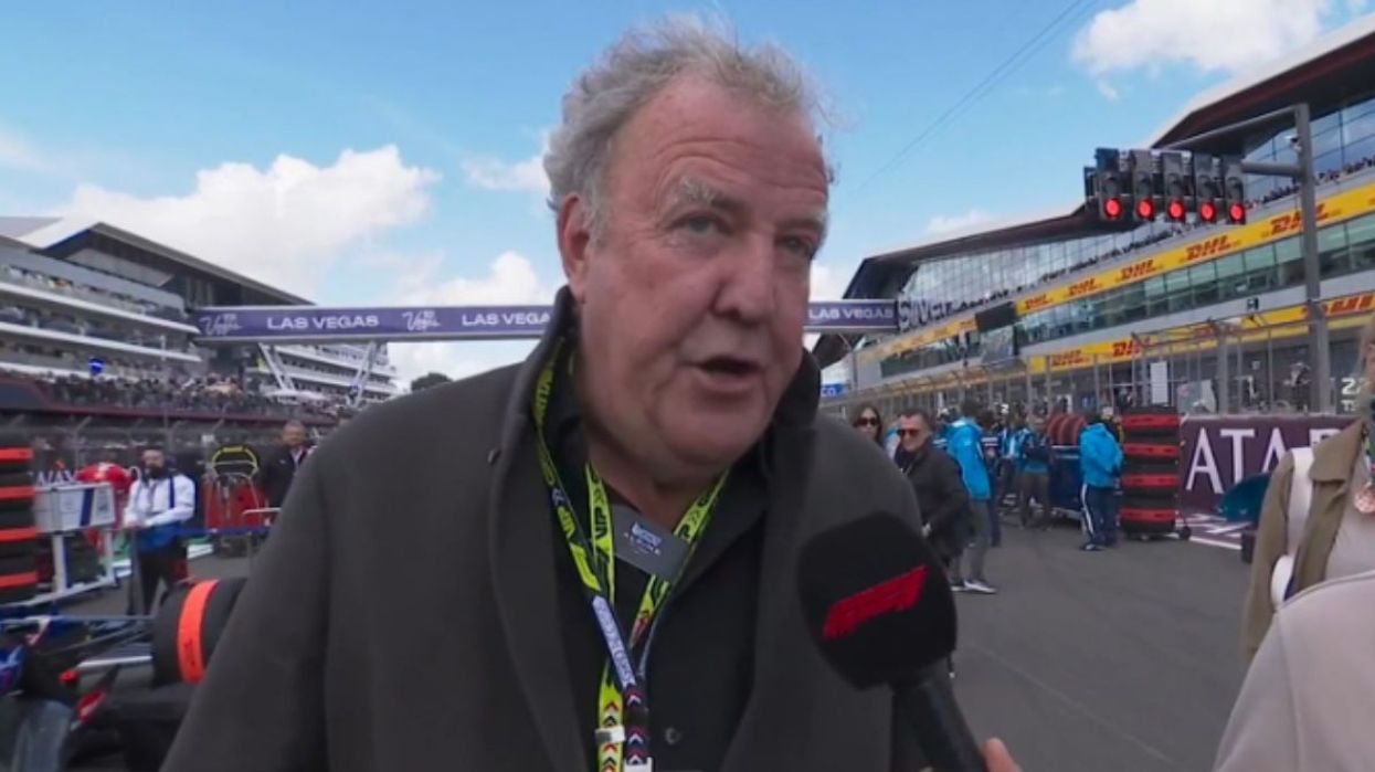 Jeremy Clarkson wants to see Lewis Hamilton take advantage of the weather