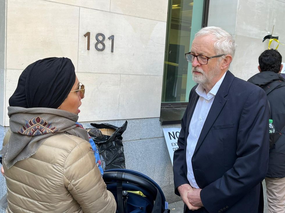 Jeremy Corbyn also made an appearance