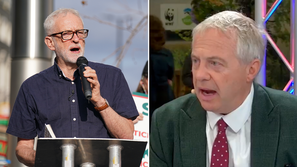 Jeremy Corbyn and John Mann