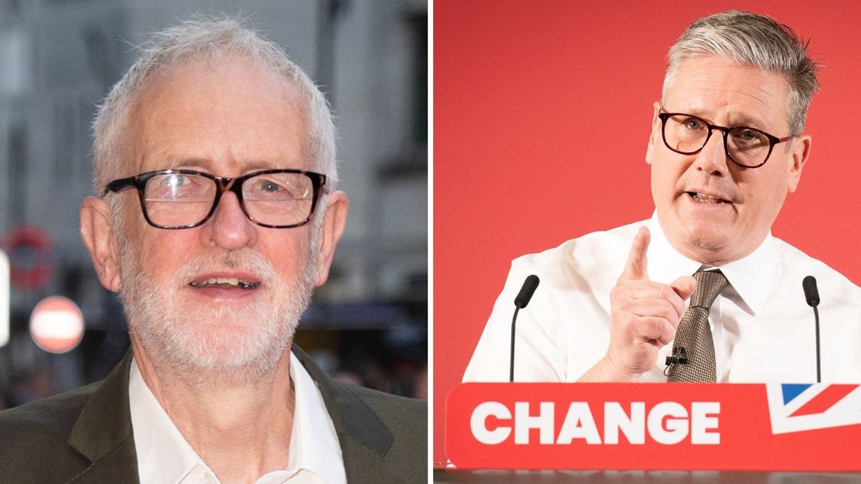 Jeremy Corbyn and Keir Starmer in pictures