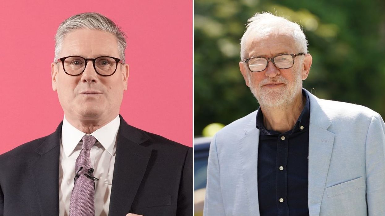 Jeremy Corbyn and Keir Starmer