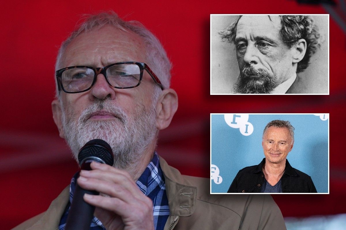 Jeremy Corbyn, Charles Dickens and Robert Carlyle
