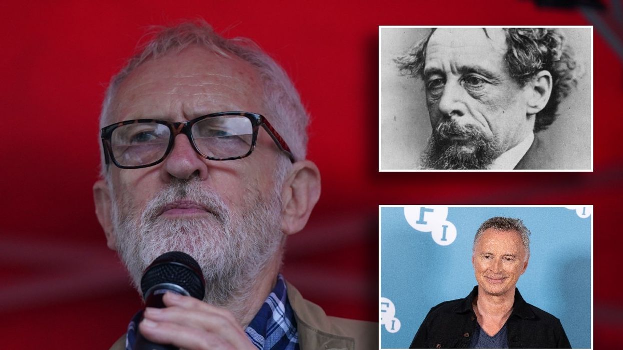 Jeremy Corbyn, Charles Dickens and Robert Carlyle