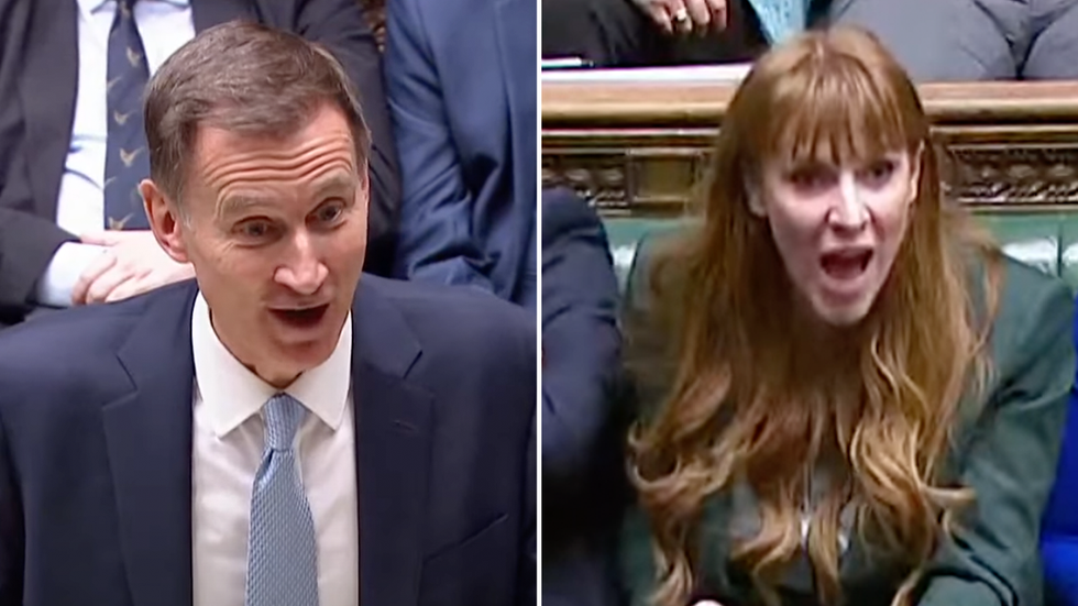 Jeremy Hunt and Angela Rayner