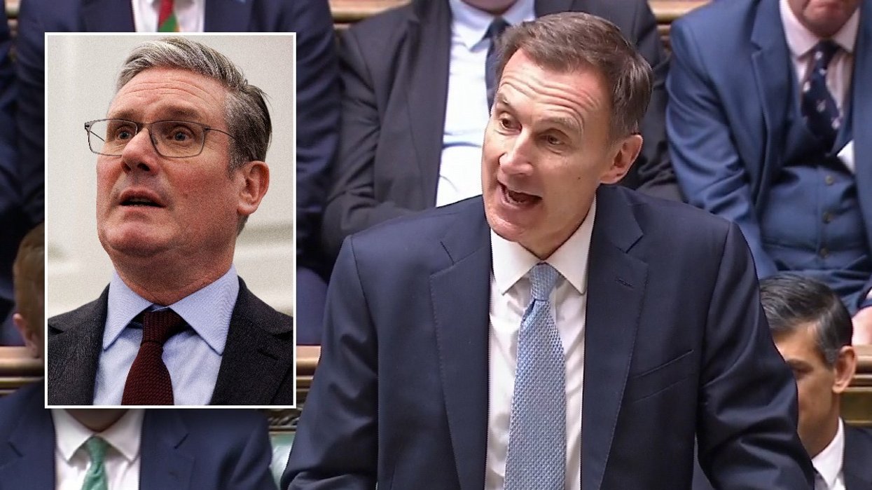 Jeremy Hunt and Keir Starmer