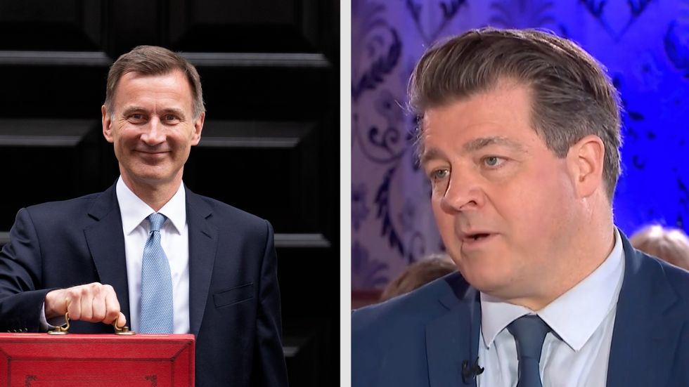 Jeremy Hunt and Liam Halligan