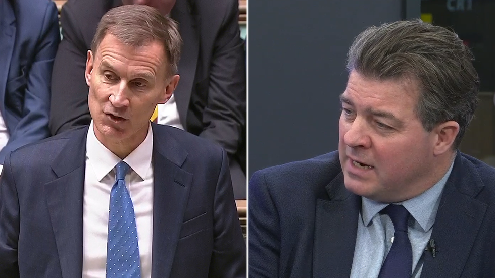 Jeremy Hunt and Liam Halligan