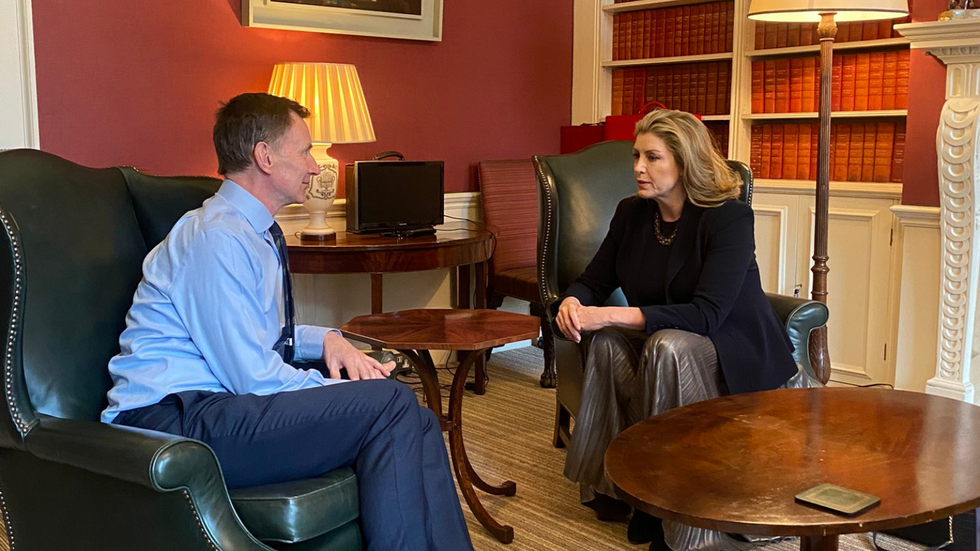 Jeremy Hunt and Penny Mordaunt