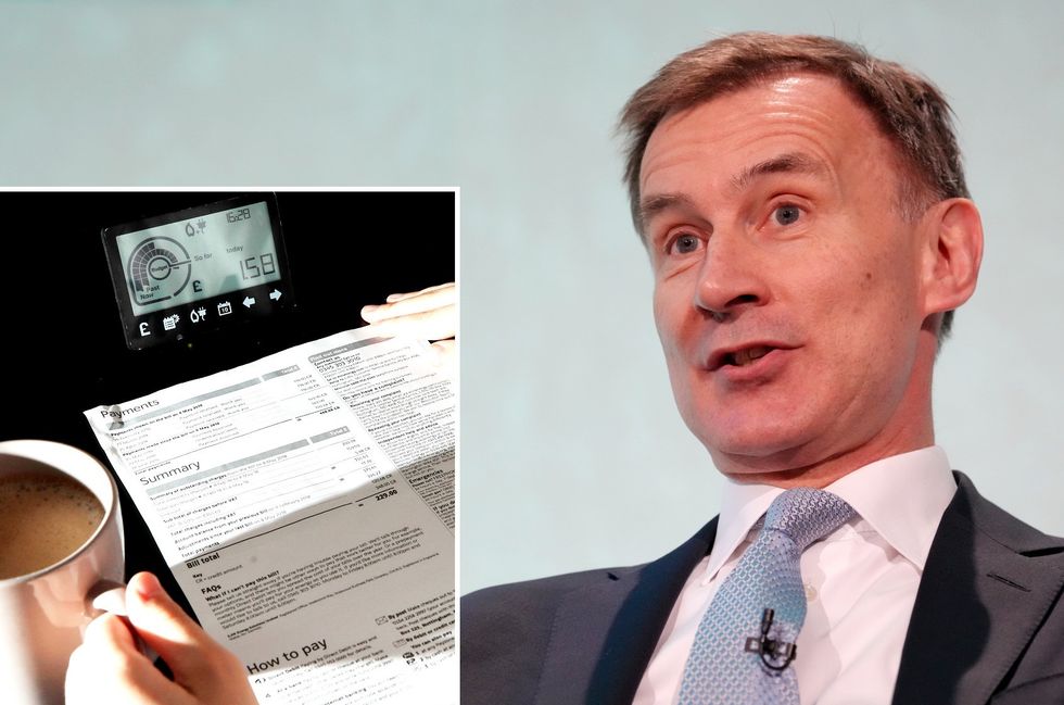 Jeremy Hunt/bills