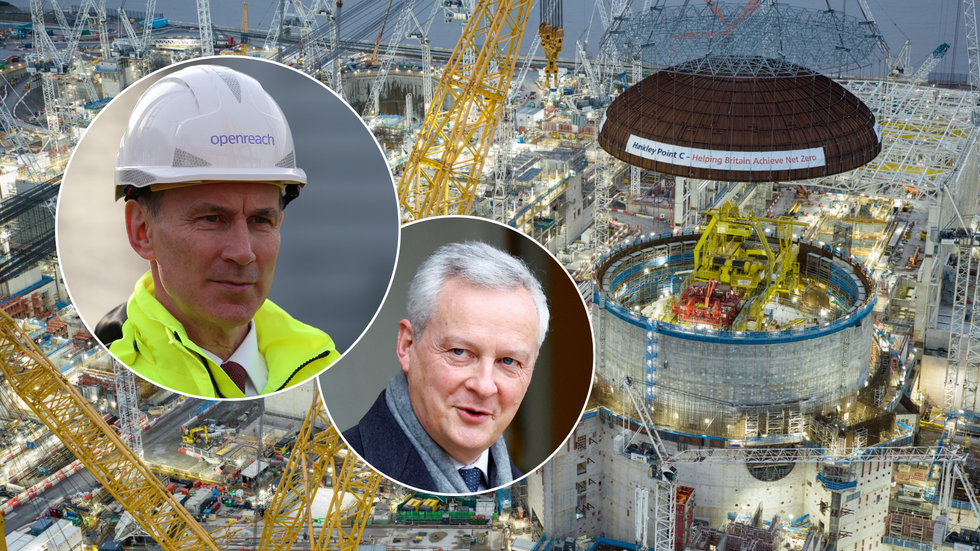Jeremy Hunt/Bruno Le Maire/Hinkley Point C