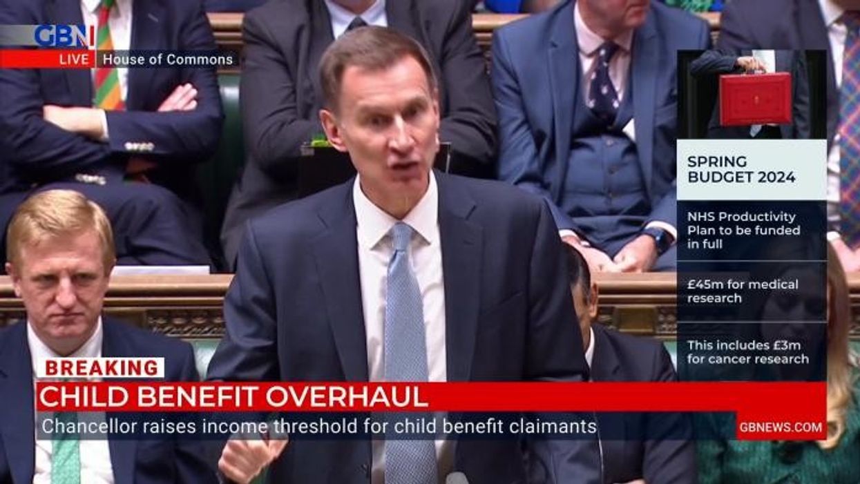 National Insurance rate slashed to eight per cent as Jeremy Hunt confirms tax cut in Budget