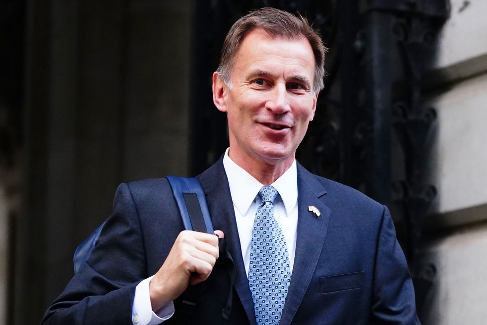 Jeremy Hunt had vowed to take 'some difficult decisions to restore stability'