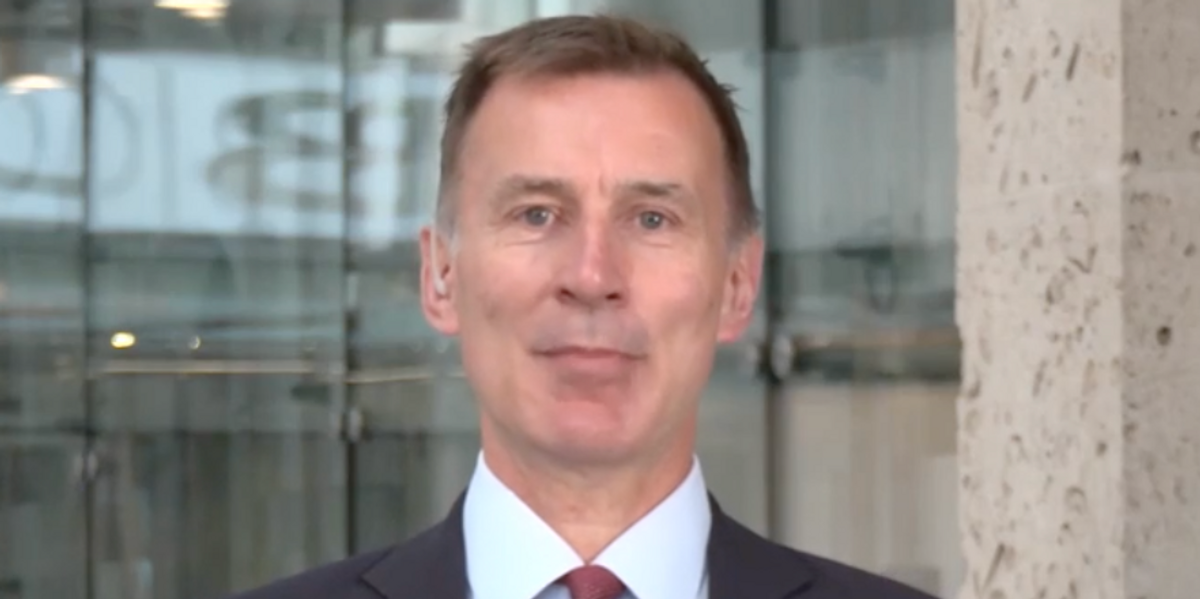 NextImg:Jeremy Hunt hits out at Labour for scrapping Rwanda scheme - WATCH