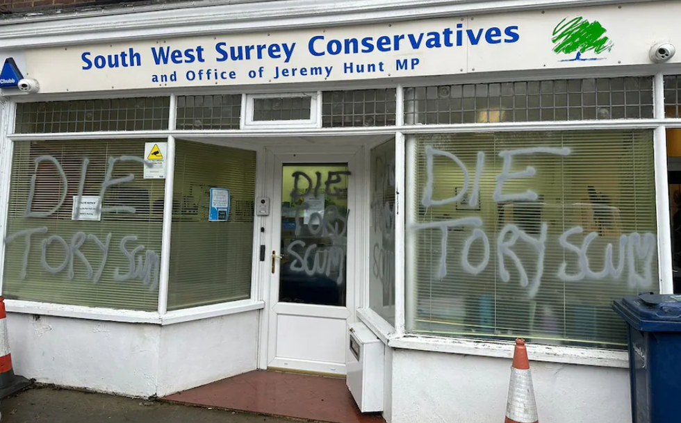 Jeremy Hunt's constituency office
