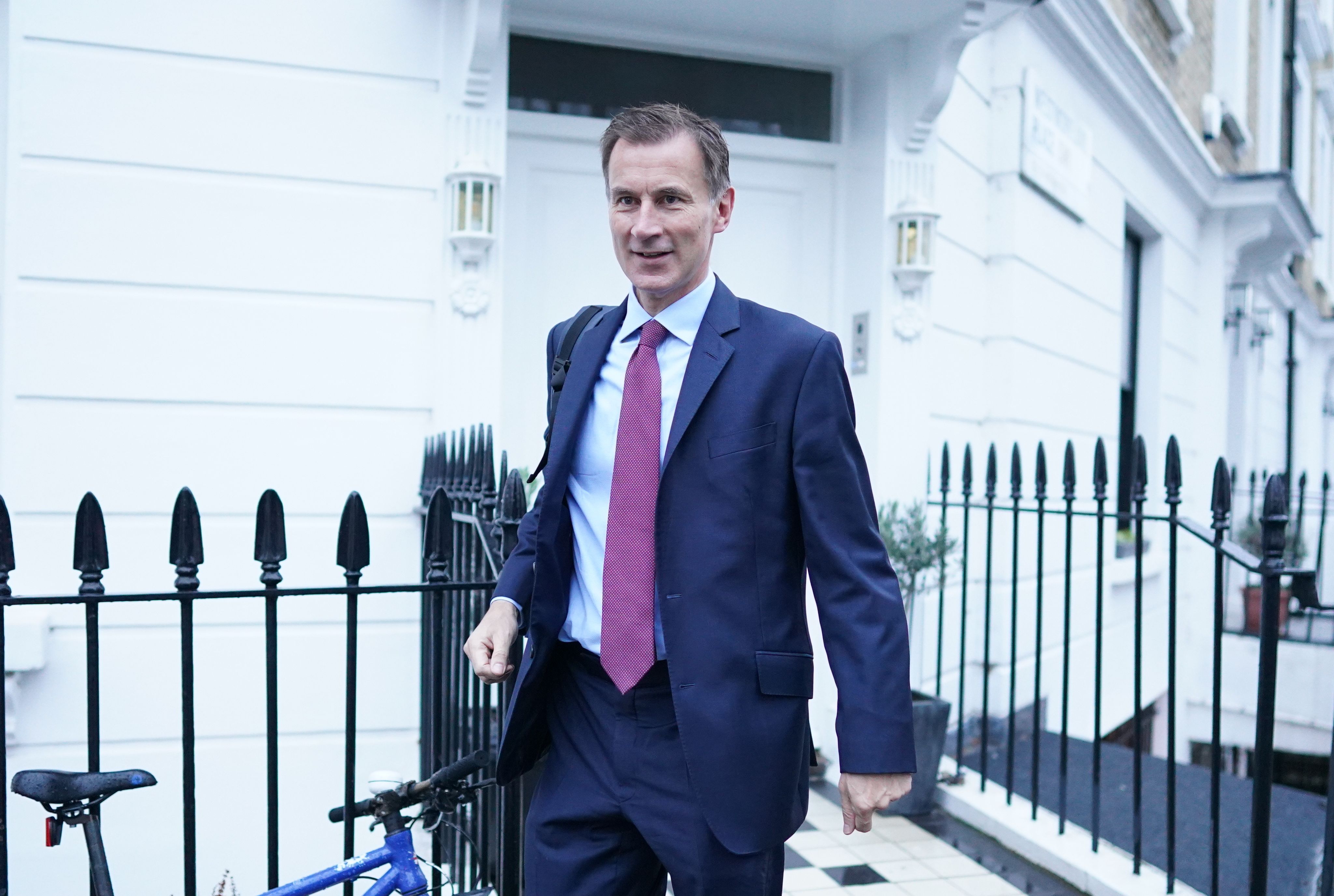 Jeremy Hunt said the fight to get a grip of inflation is 'far from over'