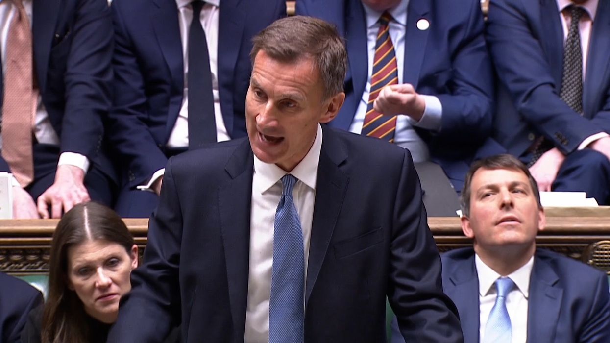 Jeremy Hunt speaks to MPs in the House of Commons