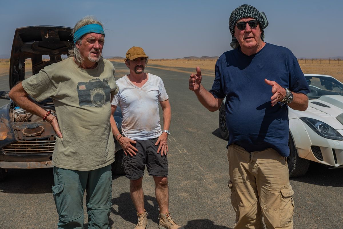 Jeremy, James and Richard