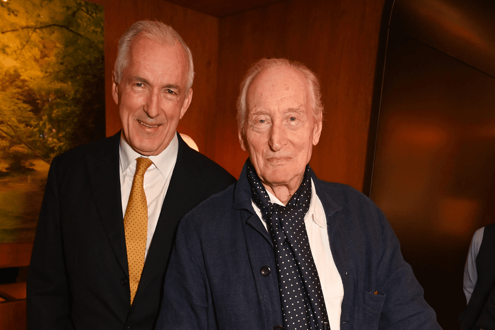 Jeremy King and Charles Dance