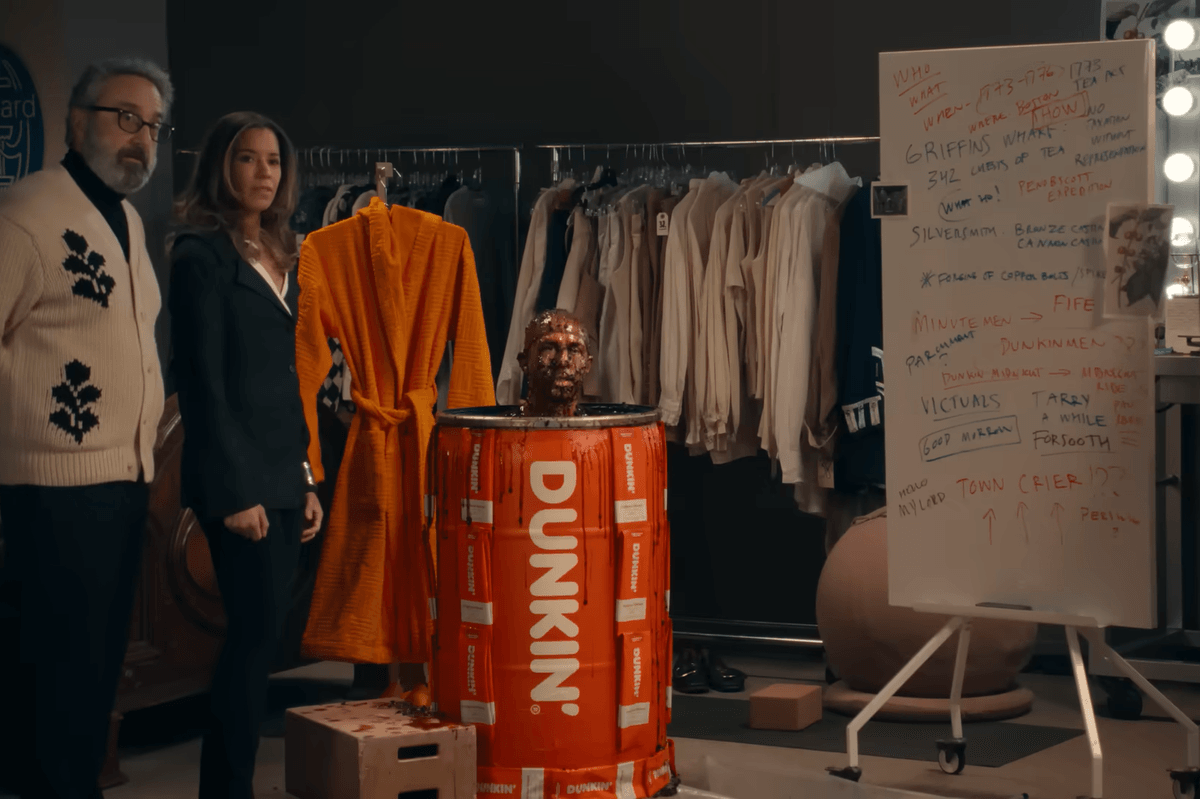 Jeremy Strong Duncan Donuts