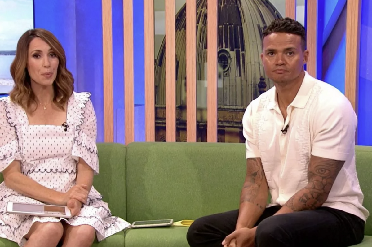 Jermaine Jenas and Alex Jones