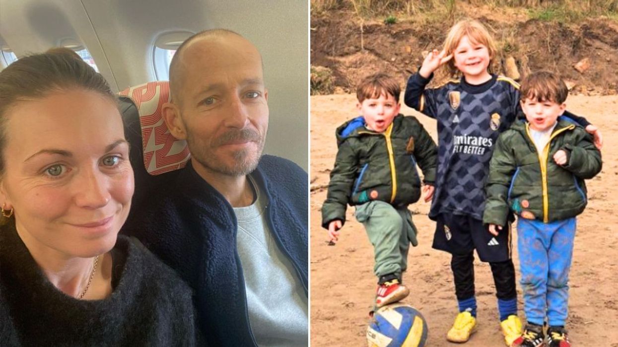 Jess and Jonnie and their three sons