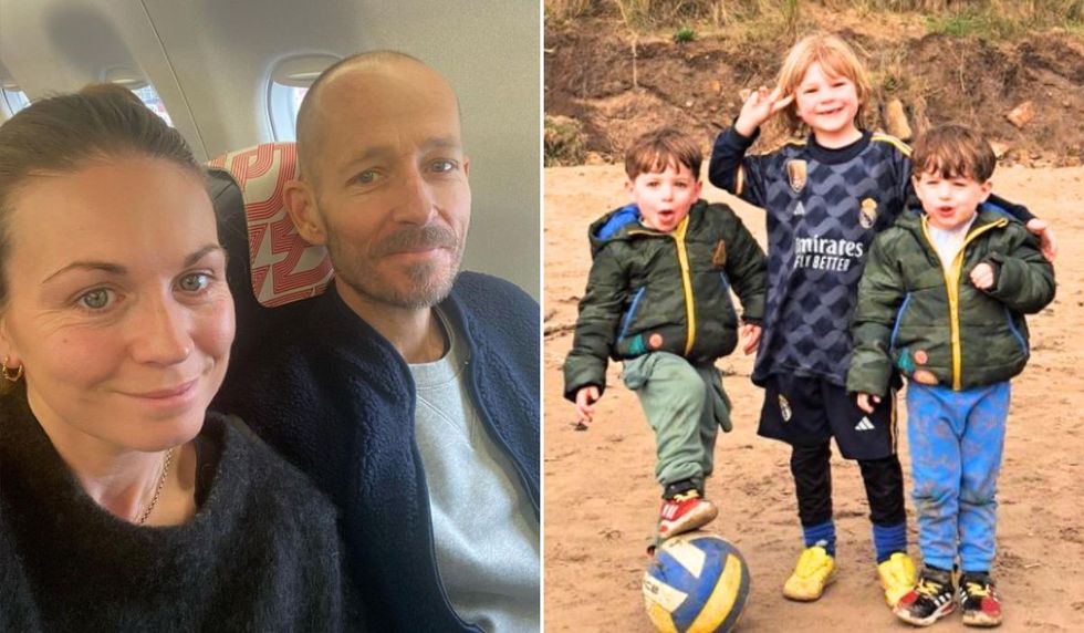 Jess and Jonnie and their three sons